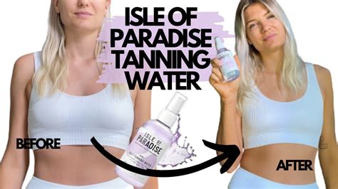 isle of paradise self tanning water reviews